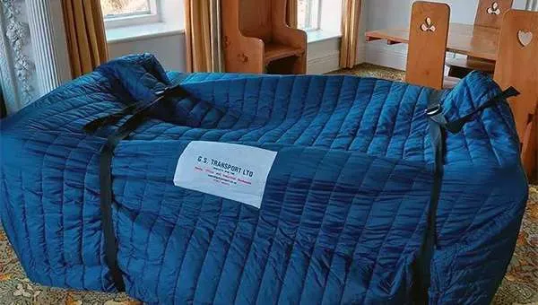 Final Preparations - packed sofa